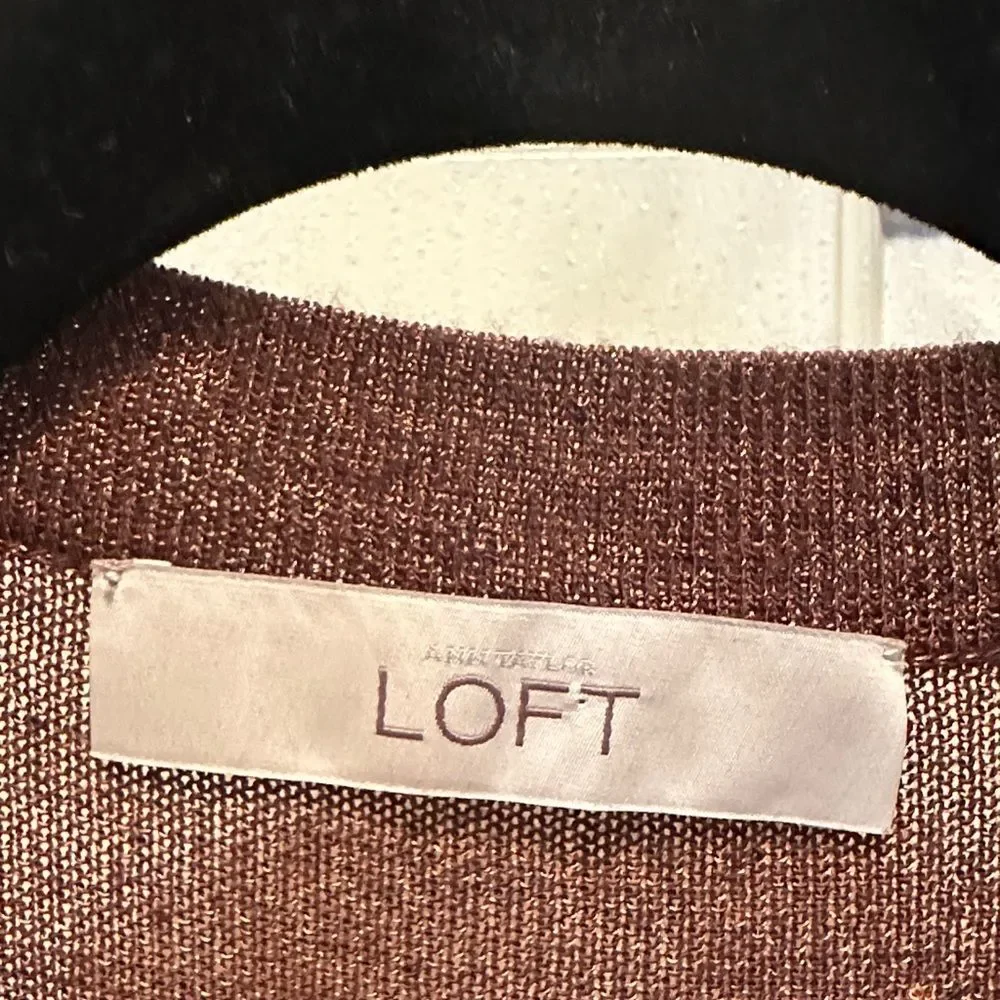 LOFT Rich Brown Bath Towel